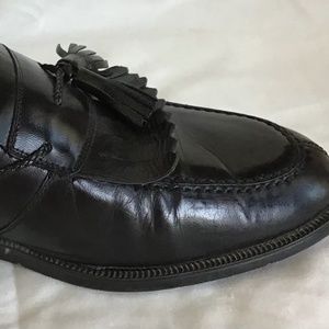 Rodolfo Valentino men’s 9.5D black dress shoes‎ with tassels